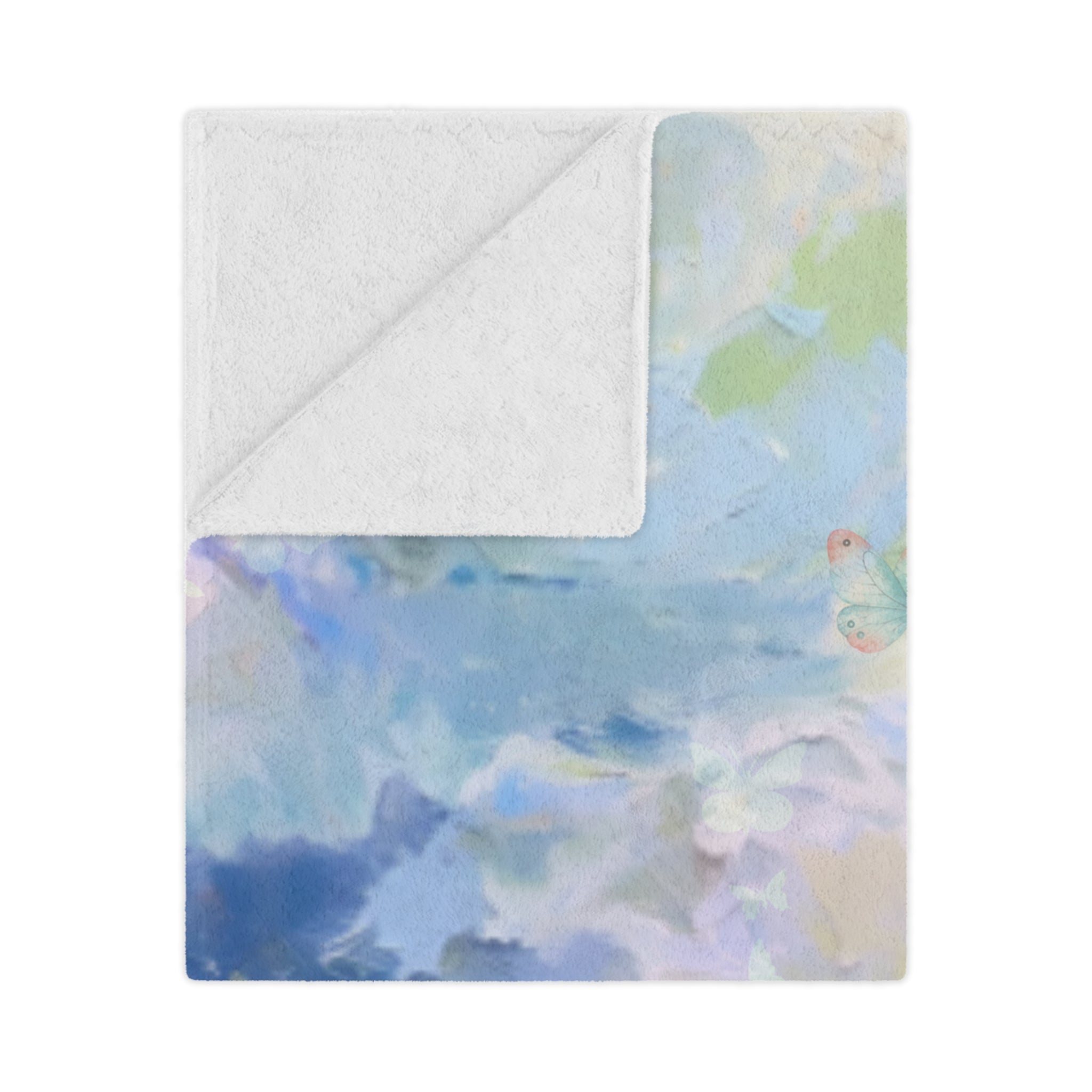 Watercolor Daydream Throw Blanket