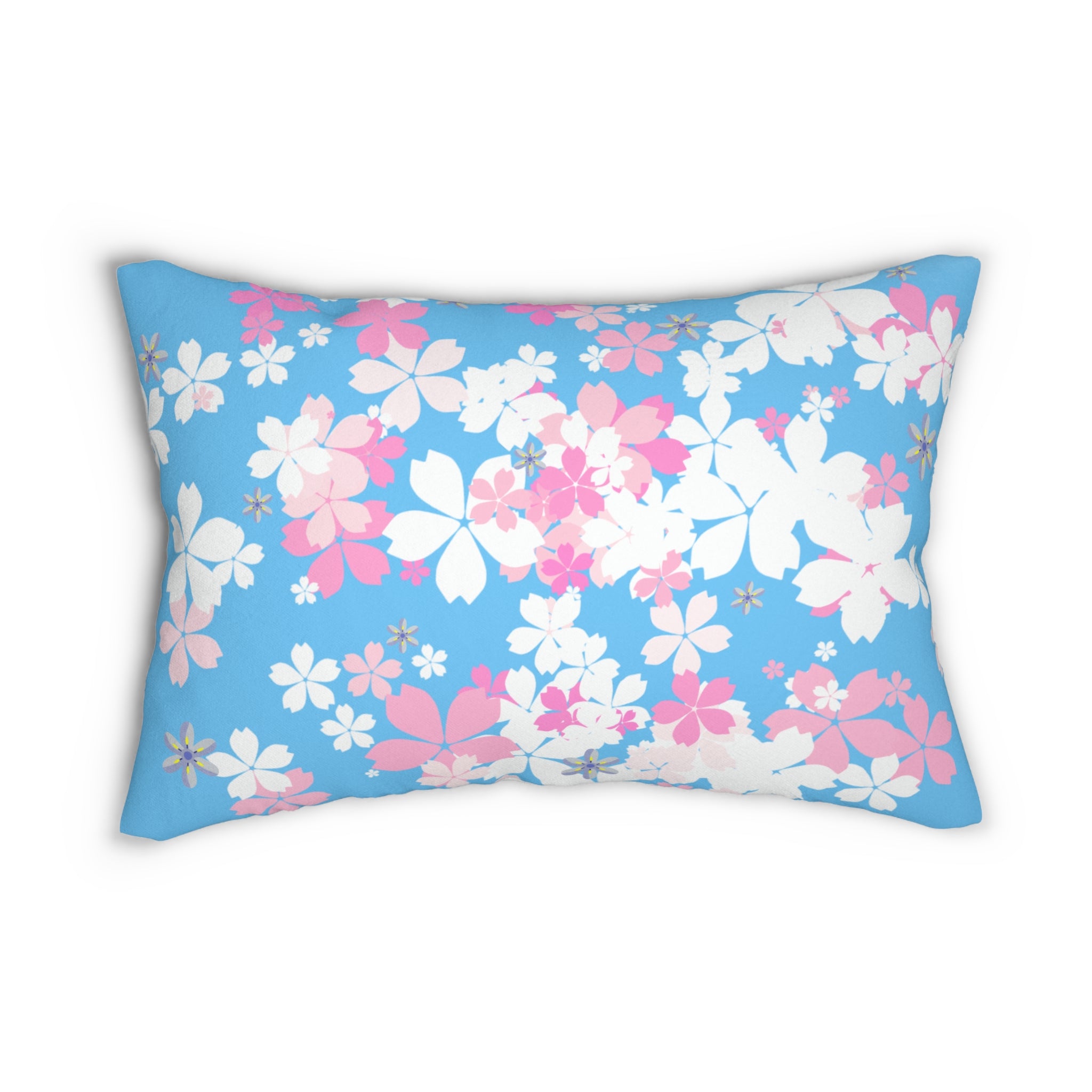 Morning Blossom Mist Lumbar Pillow