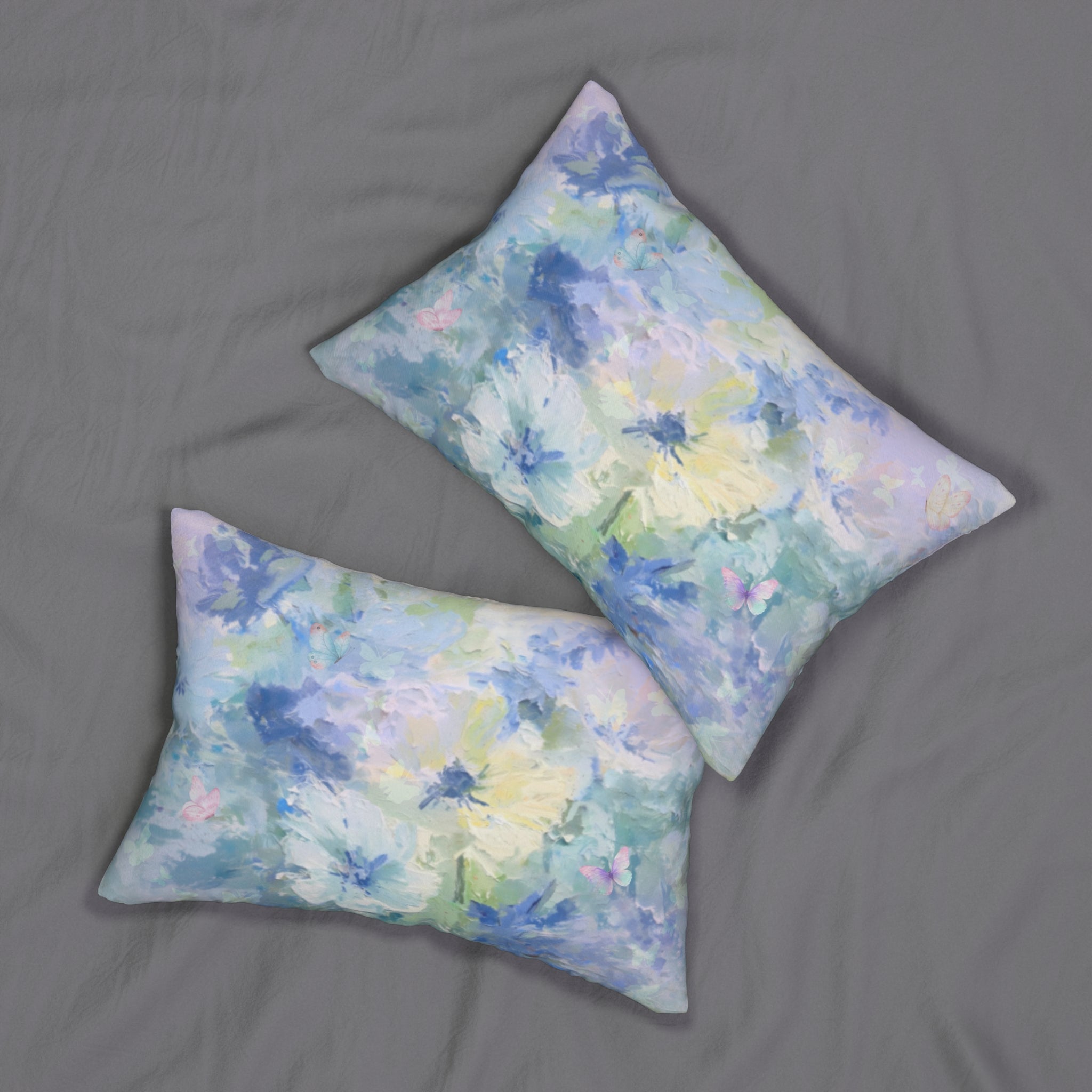 Watercolor Daydream Lumbar Pillow