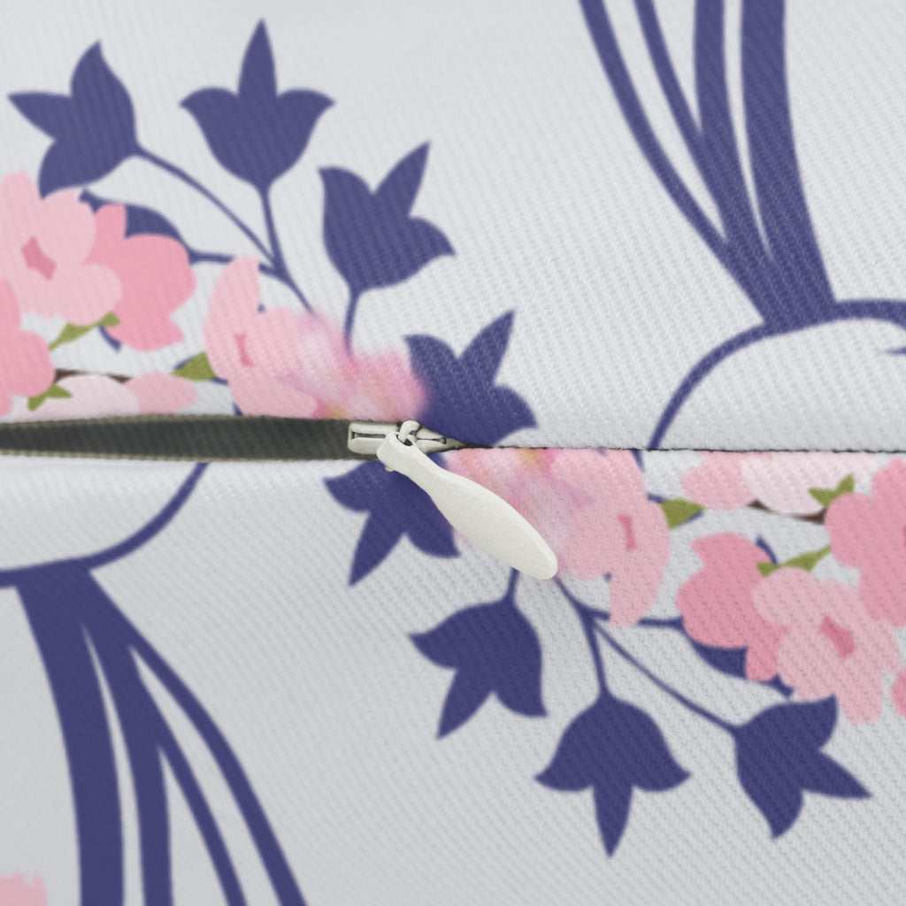 Cherry Blossom Reverie Lumbar Pillow