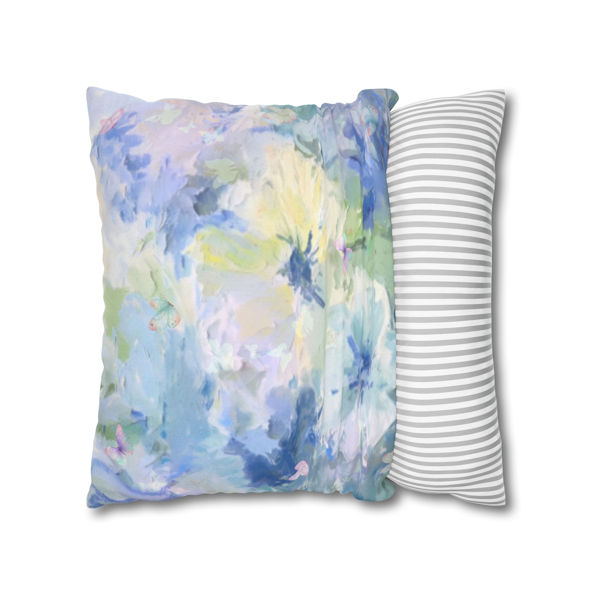 Watercolor Daydream Square Décor Pillow