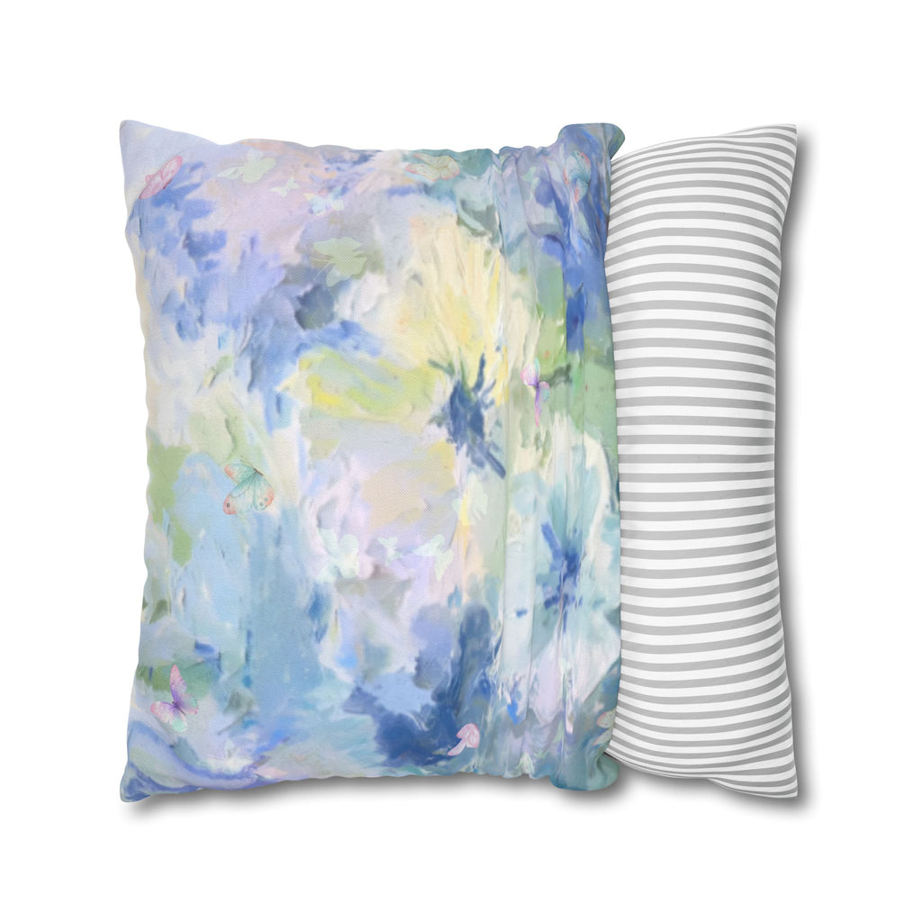 Watercolor Daydream Square Décor Pillow