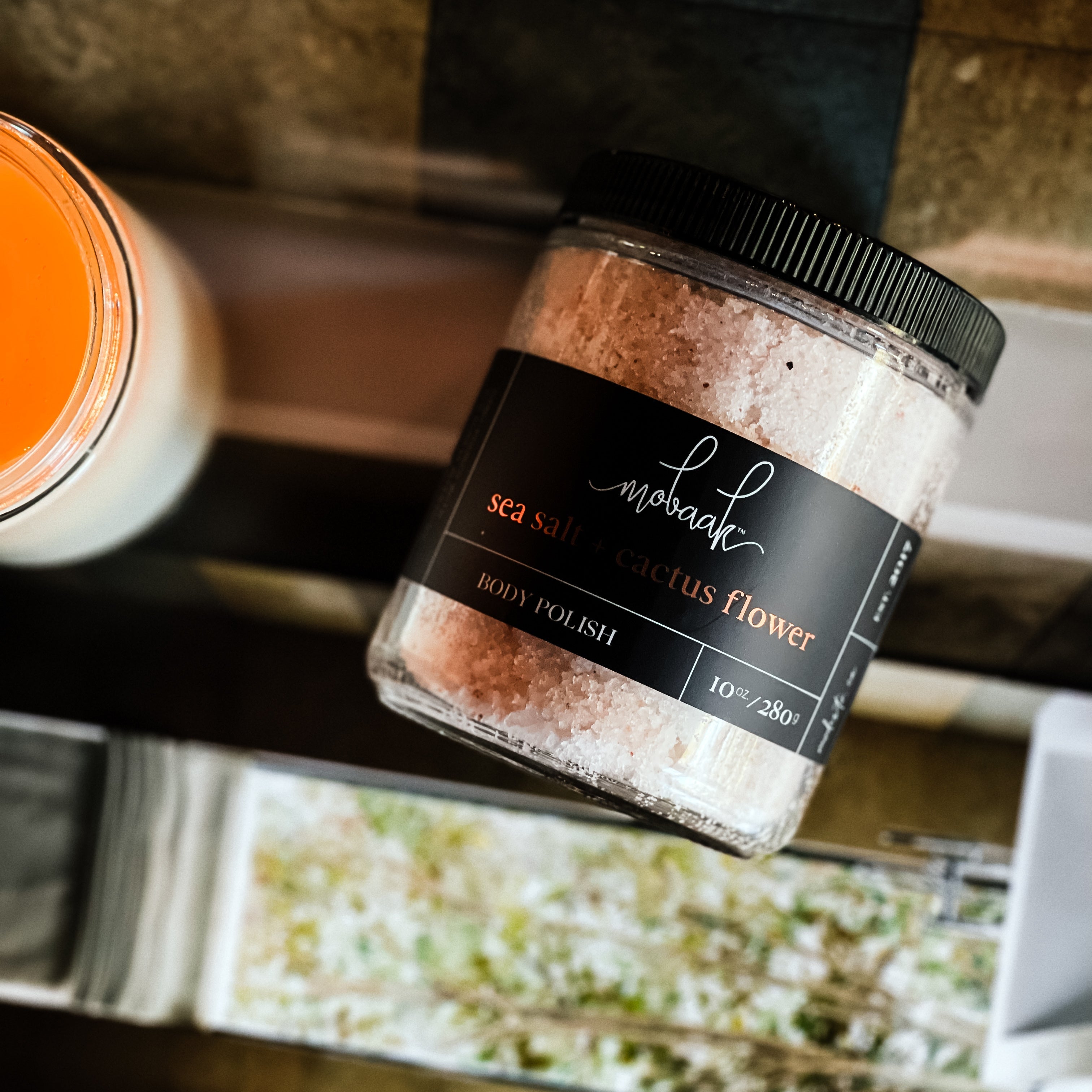 Sea Salt & Cactus Flower Body Polish - A Gentle Renewal for Soft, Radiant Skin