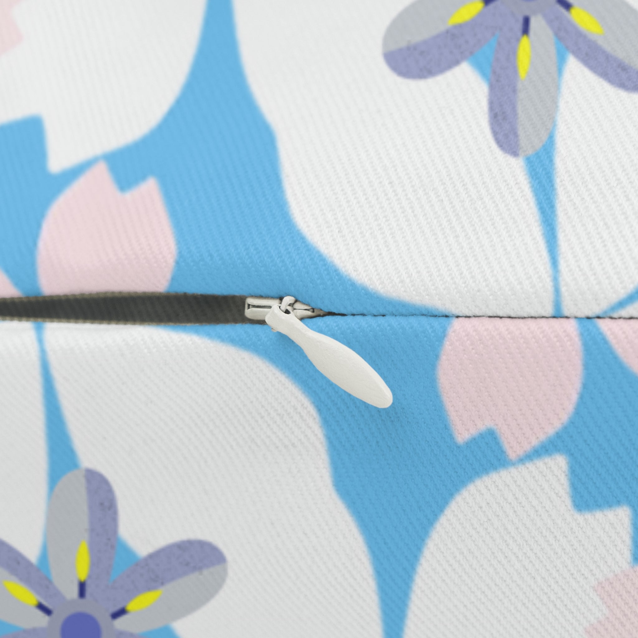 Morning Blossom Mist Lumbar Pillow