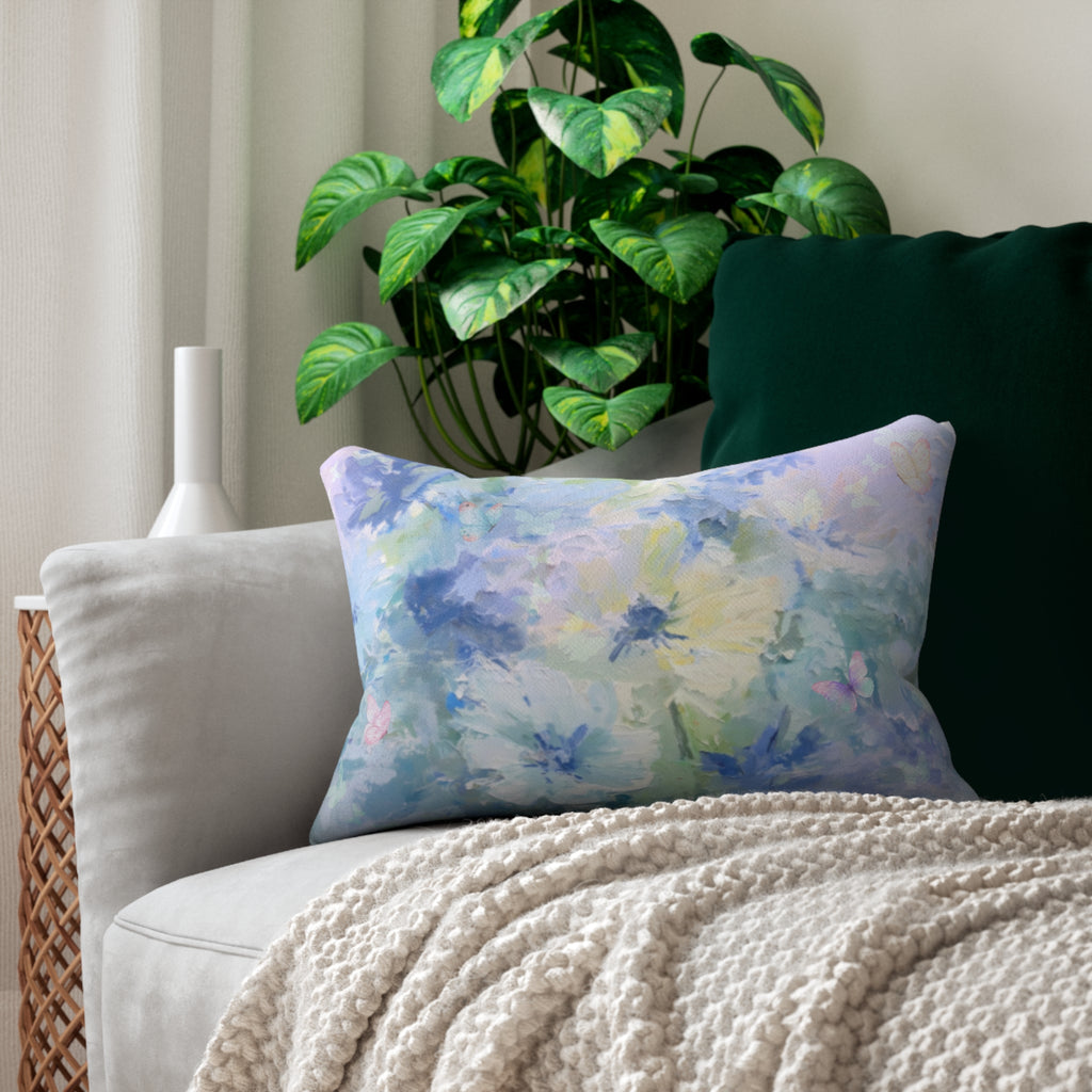 Watercolor Daydream Lumbar Pillow