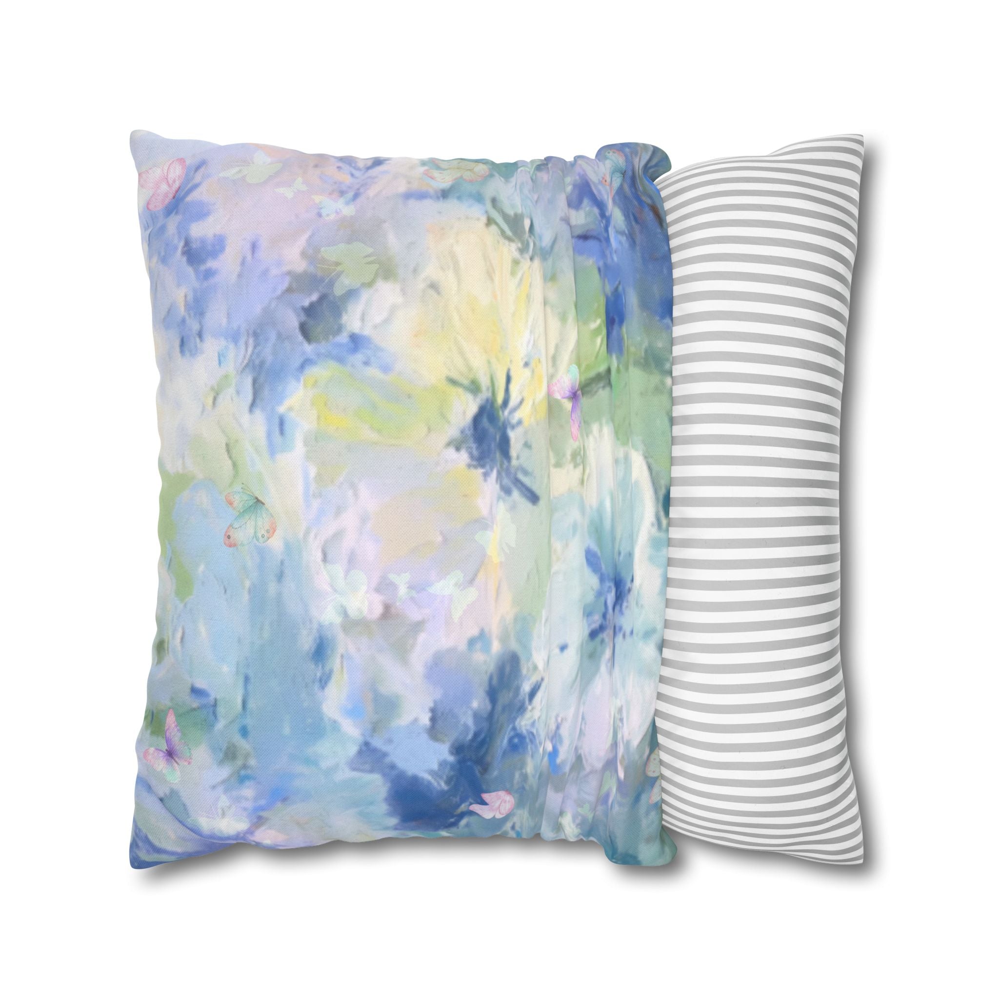 Watercolor Daydream Square Décor Pillow