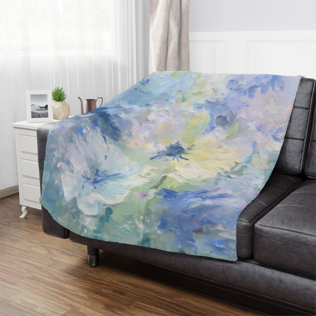 Watercolor Daydream Throw Blanket