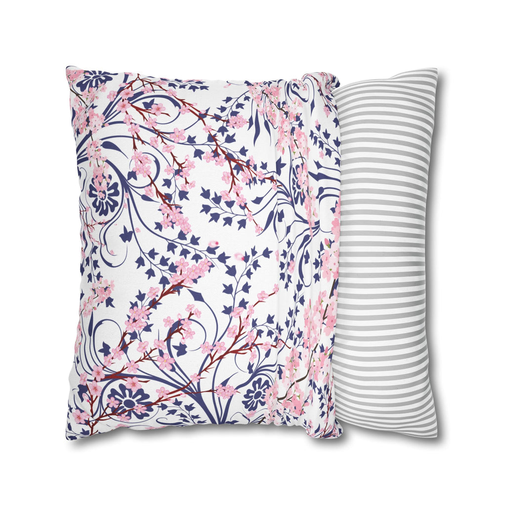 Cherry Blossom Reverie Square Décor Pillow