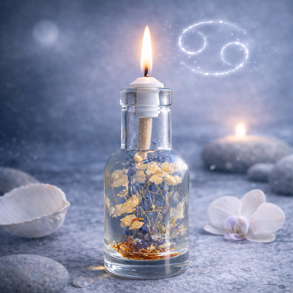 Cancer Zodiac Candle - For the One Who Makes Everywhere Feel Like Home