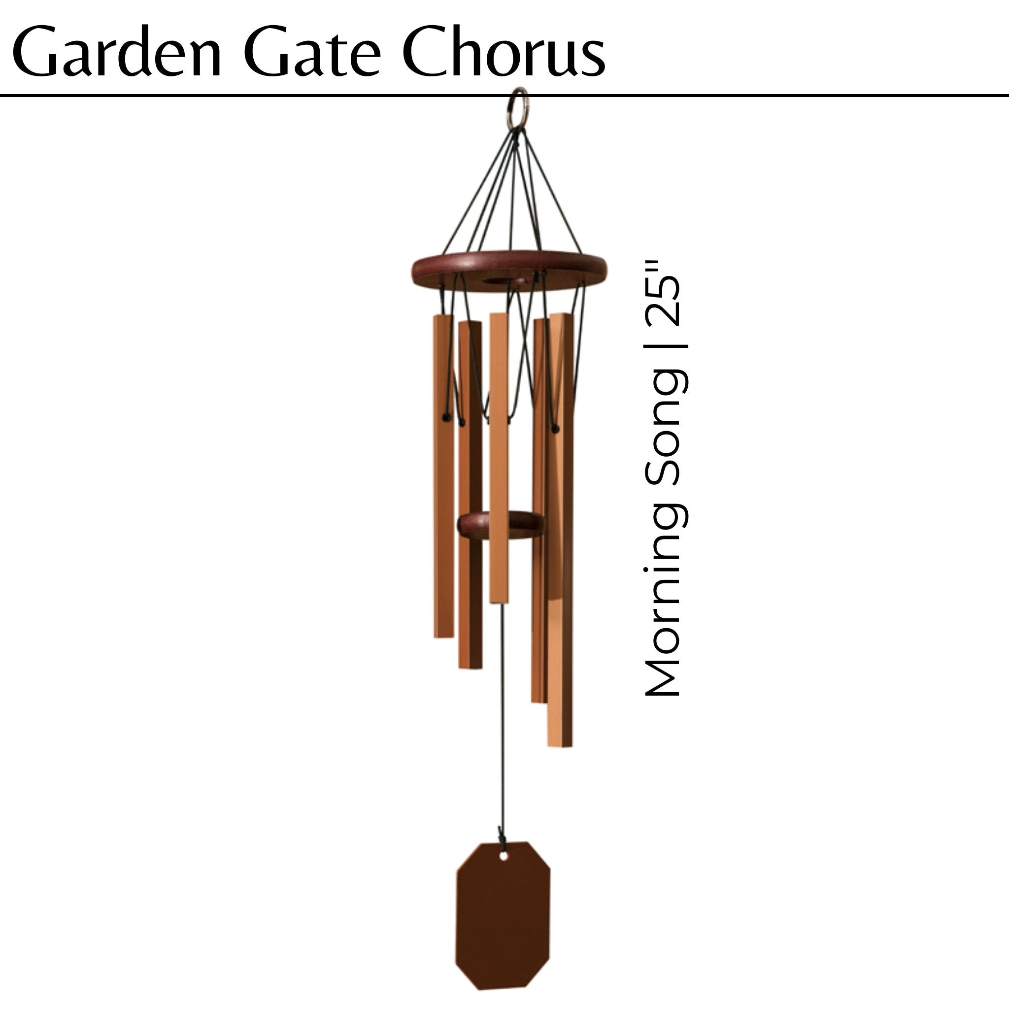 Garden Gate Chorus Wind Chimes – A Song for Every New Day