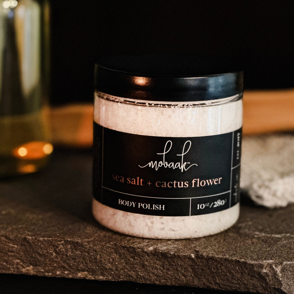 Sea Salt & Cactus Flower Body Polish - A Gentle Renewal for Soft, Radiant Skin