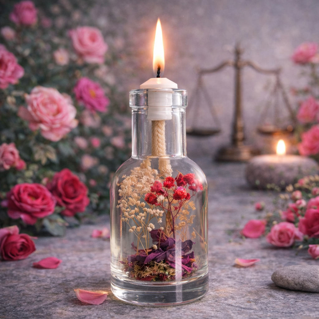 Libra Zodiac Candle - For the One Who Brings Beauty and Balance to Your World