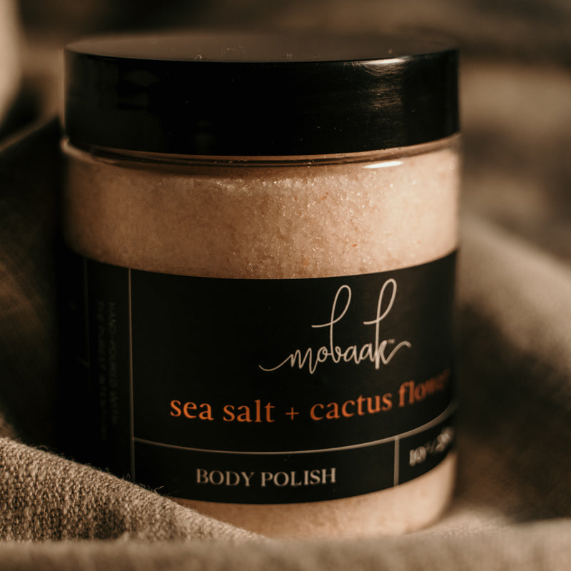 Sea Salt & Cactus Flower Body Polish - A Gentle Renewal for Soft, Radiant Skin