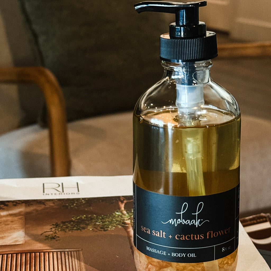 Sea Salt & Cactus Flower Body Oil - A Soft, Radiant Glow