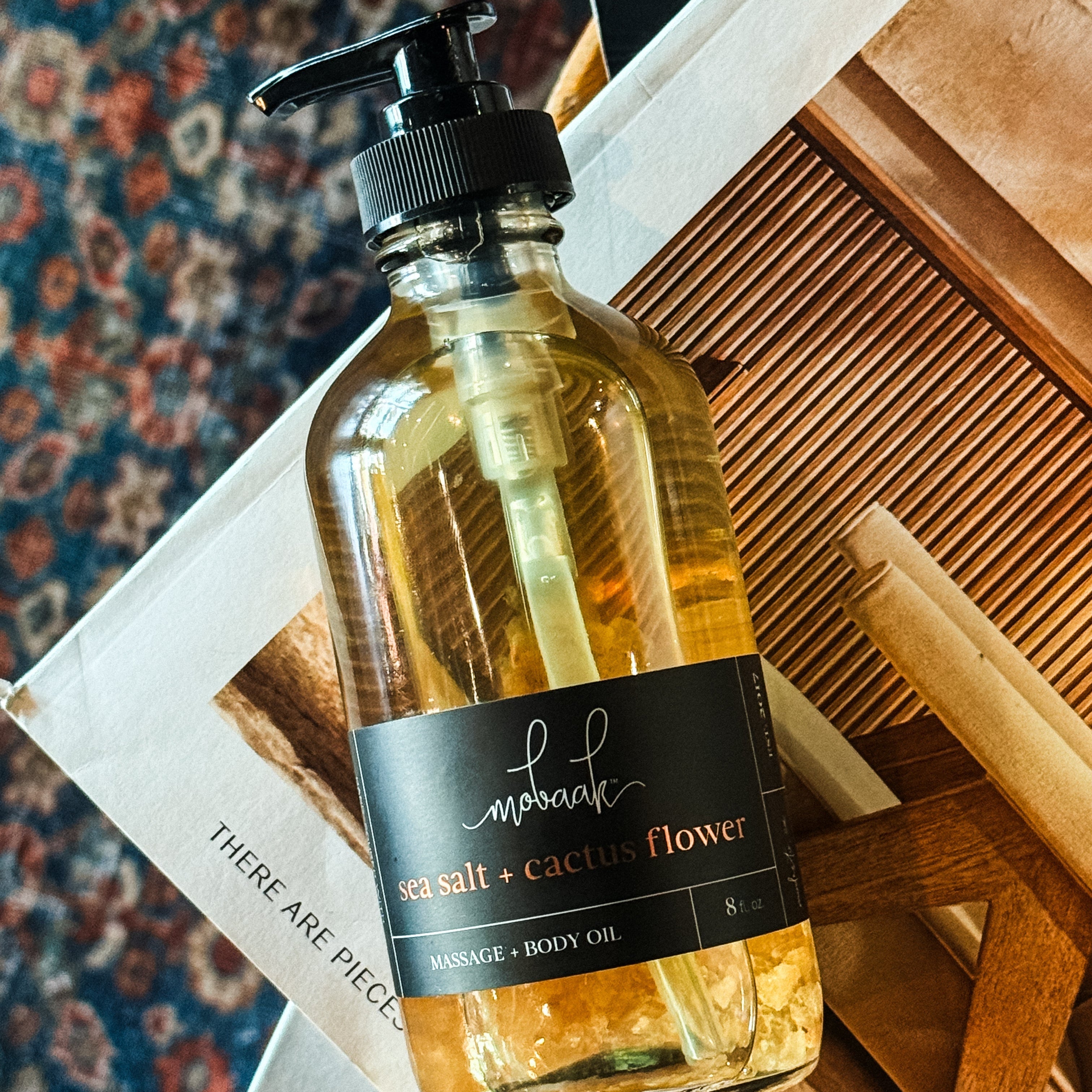 Sea Salt & Cactus Flower Body Oil - A Soft, Radiant Glow