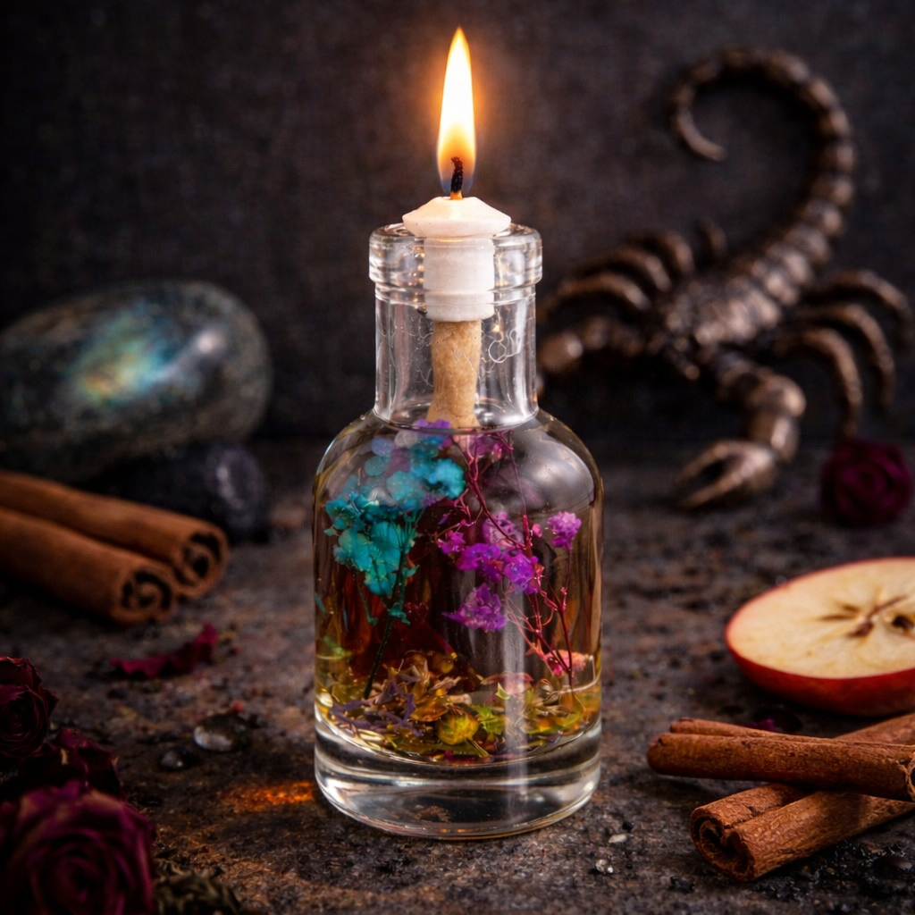 Scorpio Zodiac Candle - For the One Who Feels Deeply and Loves Fiercely