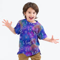 Pi-rotechnics™ Pi Fireworks Henley Short Sleeve Tee