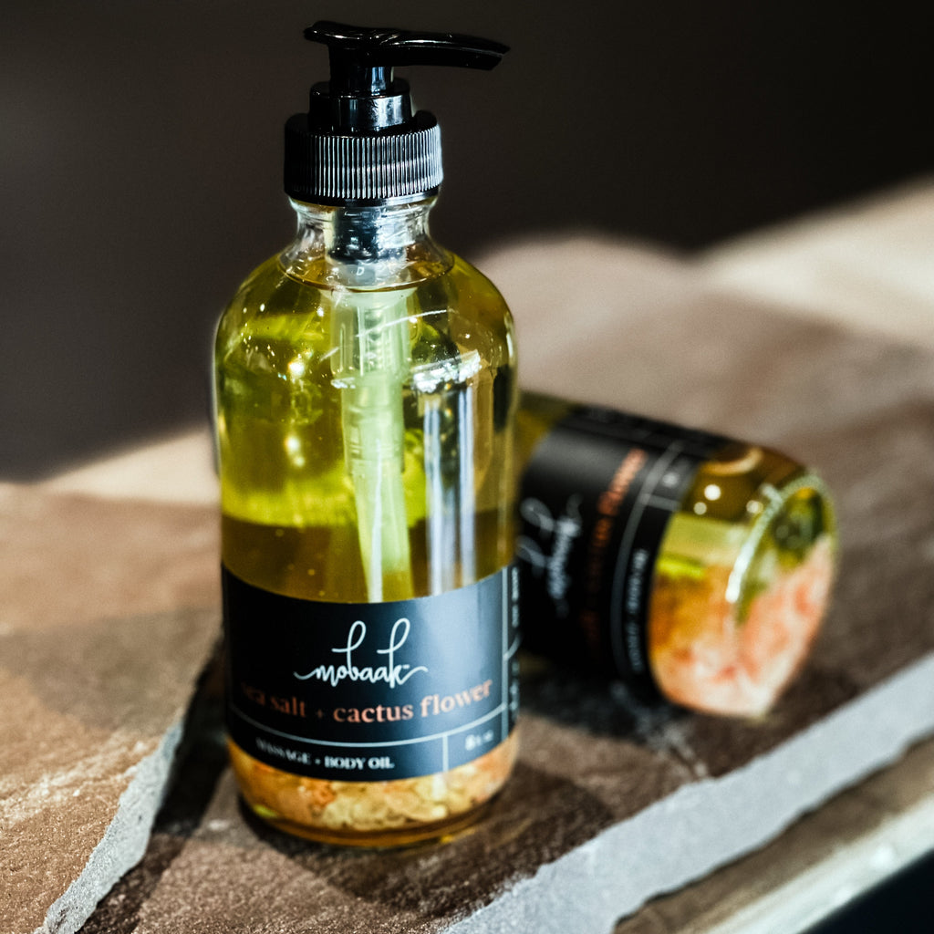Sea Salt & Cactus Flower Body Oil - A Soft, Radiant Glow